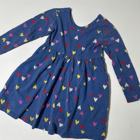 Hanna Andersson Girls Heart Dress - Picture 1 of 8